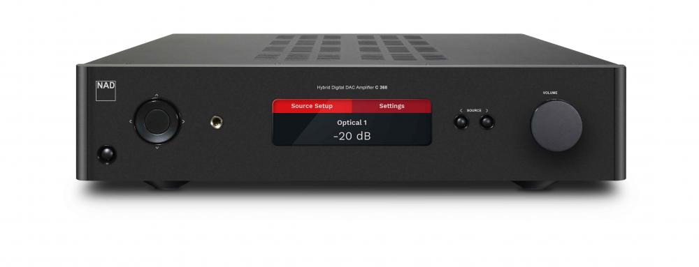 NAD C368 Hybrid Digital DAC vahvistin NAD C368 Hybrid Digital DAC vahvistin