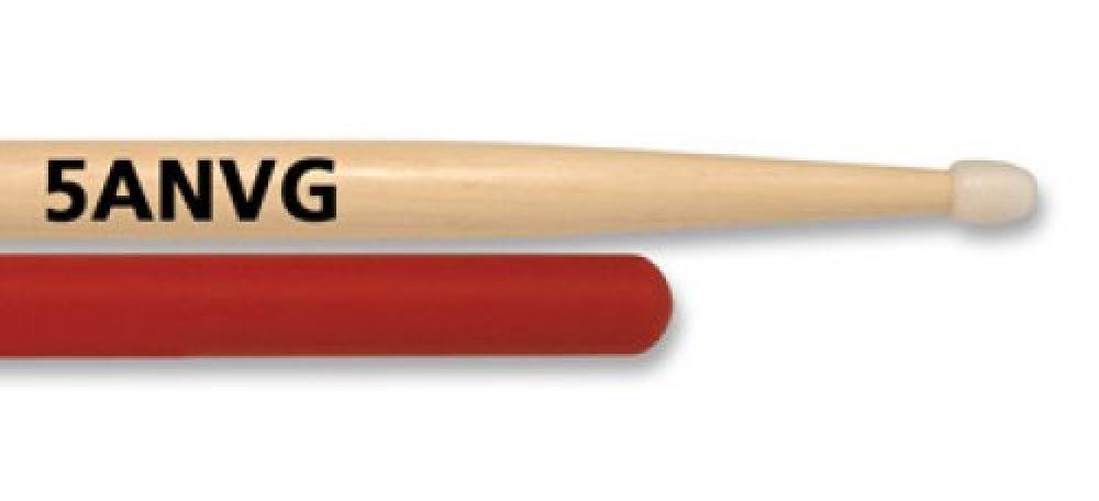 Vic Firth American Classic Nylon 5ANVG rumpukapula, hickory, gripillä Vic Firth American Classic Nylon 5ANVG rumpukapula, hickory, gripillä