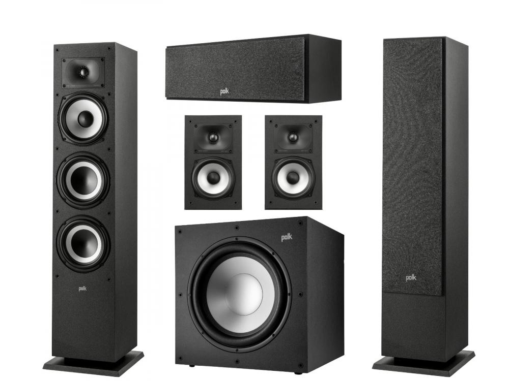 Polk Audio Monitor XT 5.1-kaiutinsarja, classic Polk Audio Monitor XT 5.1-kaiutinsarja, classic