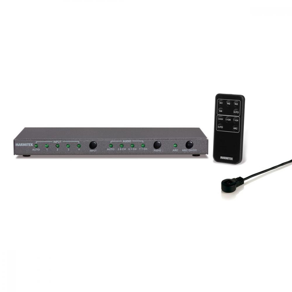 Marmitek Connect 621 UHD 2.0 HDMI-kytkin Marmitek Connect 621 UHD 2.0 HDMI-kytkin