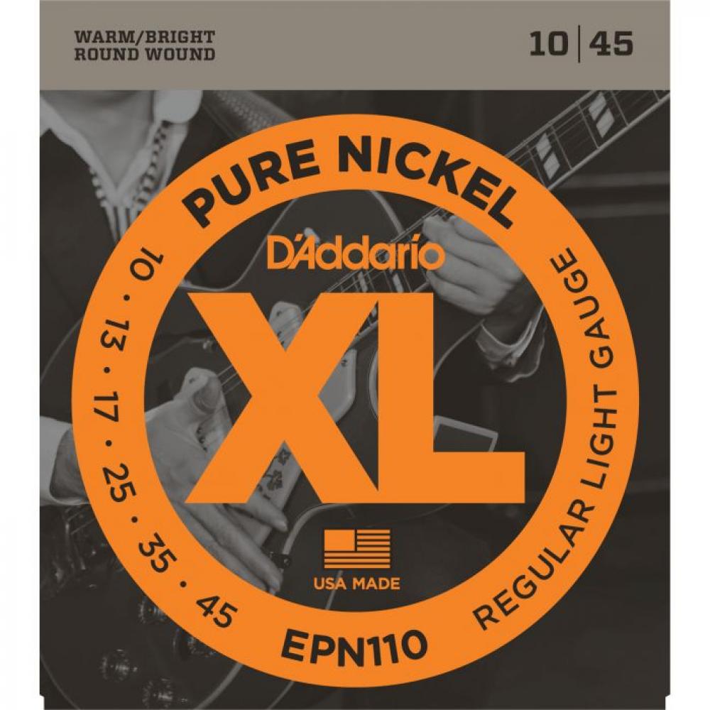 D'ADDARIO KIELISETTI SÄHKIS 010-045 NIKKELI D'ADDARIO KIELISETTI SÄHKIS 010-045 NIKKELI