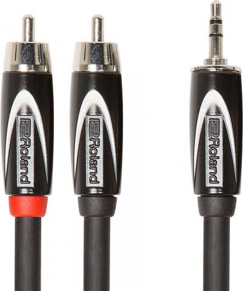 Roland 2 x RCA uros - 3,5 mm uros -kaapeli, 1,5 m