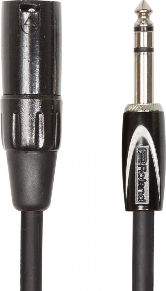 Roland RCC-10-TRXM XLR - 6,3 mm TRS -audiokaapeli, 3 m Roland RCC-10-TRXM XLR - 6,3 mm TRS -audiokaapeli, 3 m