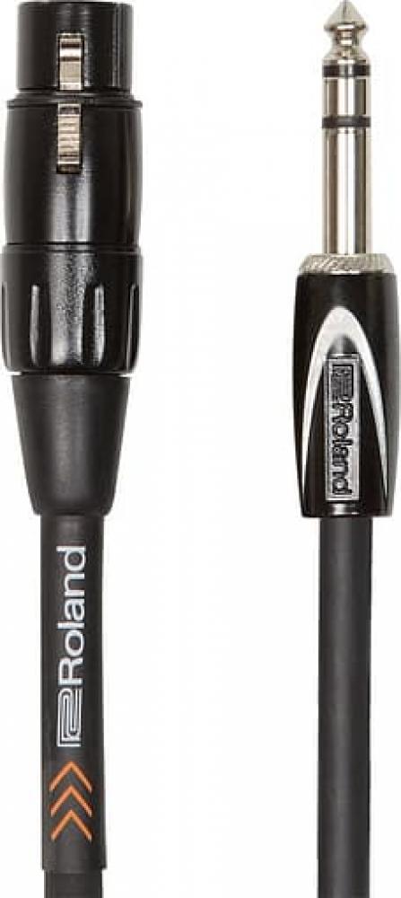 Roland XLR - 6,3 mm TRS -audiokaapeli, 3 m Roland XLR - 6,3 mm TRS -audiokaapeli, 3 m