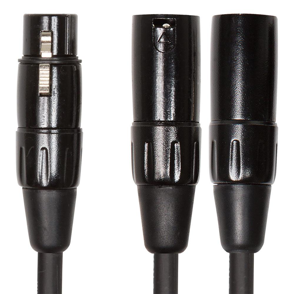 Roland RCC-YC-XF2XM Splitter/Y -kaapeli—XLR naaras – 2 x XLR uros, 15 cm. Roland RCC-YC-XF2XM Splitter/Y -kaapeli—XLR naaras – 2 x XLR uros, 15 cm.