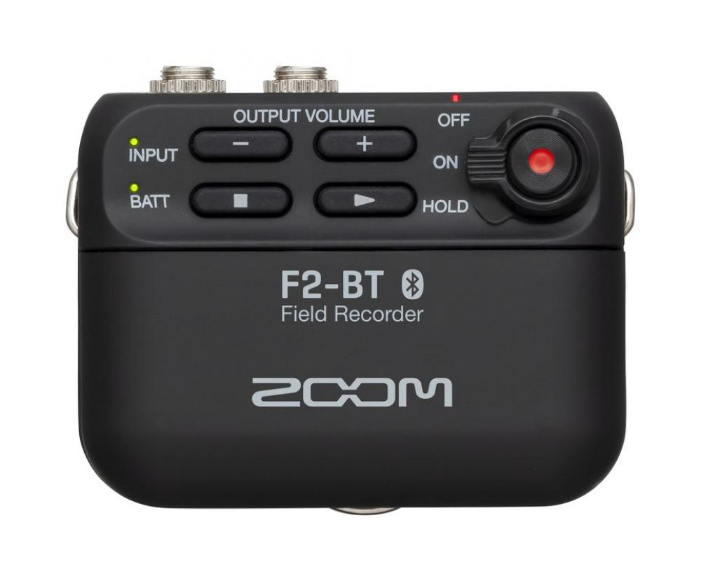 Zoom F2-BT audiotallennin, Bluetooth, musta