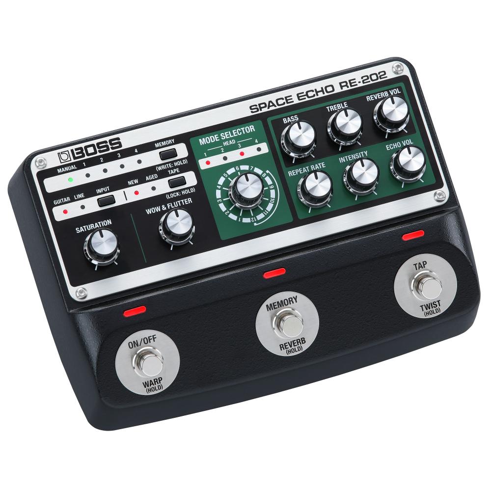 Boss RE-202 Space Echo delaypedaali Boss RE-202 Space Echo delaypedaali