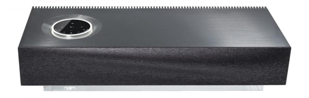 Naim Mu-so 2nd Generation musiikkijärjestelmä, alu/musta Naim Mu-so 2nd Generation musiikkijärjestelmä, alu/musta