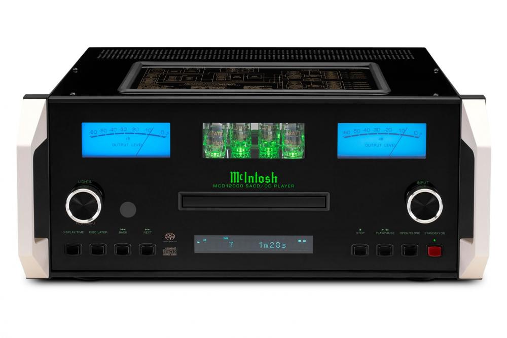McIntosh MCD12000 referenssitason DA-muunnin ja CD-soitin McIntosh MCD12000 referenssitason DA-muunnin ja CD-soitin