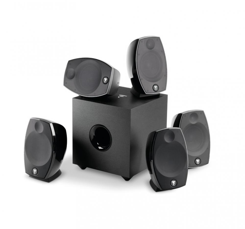 Focal Sib Evo 5.1 kaiutinjärjestelmä, musta Focal Sib Evo 5.1 kaiutinjärjestelmä, musta