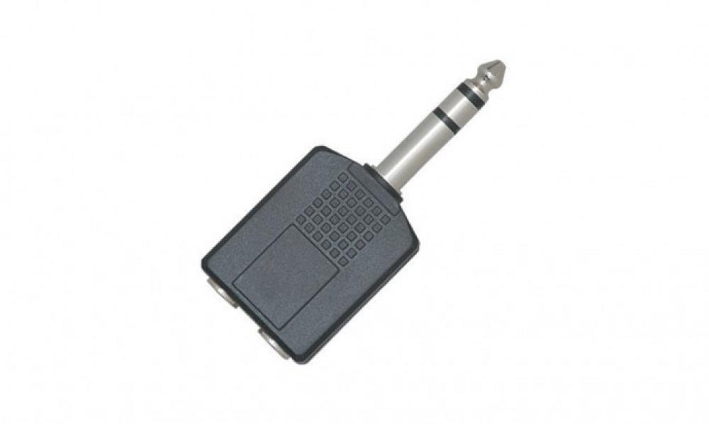 AMP A12 2 x RCA-naaras - 3,5 mm monoplugi adapteri. AMP A12 2 x RCA-naaras - 3,5 mm monoplugi adapteri.