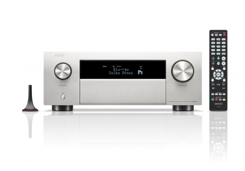 Denon AVC-X4800H 9.4 AV-vahvistin, hopea Denon AVC-X4800H 9.4 AV-vahvistin, hopea