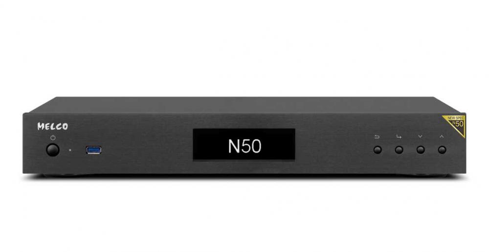 Melco N50 6TB HDD musiikkikirjasto, musta