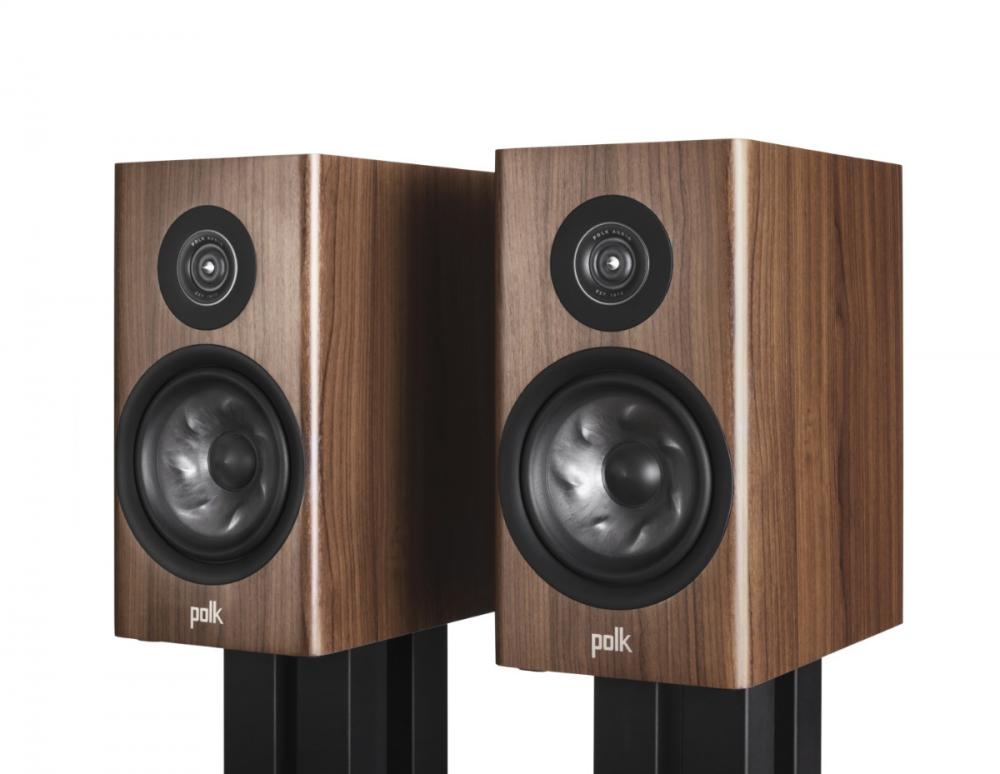 Polk Audio R200 jalustakaiutinpari, pähkinä Polk Audio R200 jalustakaiutinpari, pähkinä