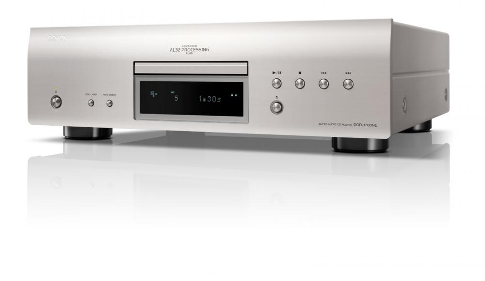 Denon DCD-1700NE CD-/SACD-soitin, hopea Denon DCD-1700NE CD-/SACD-soitin, hopea