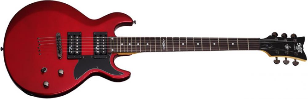 Schecter S-1 SGR MRED BY SCHECTER MSBK sähkökitara