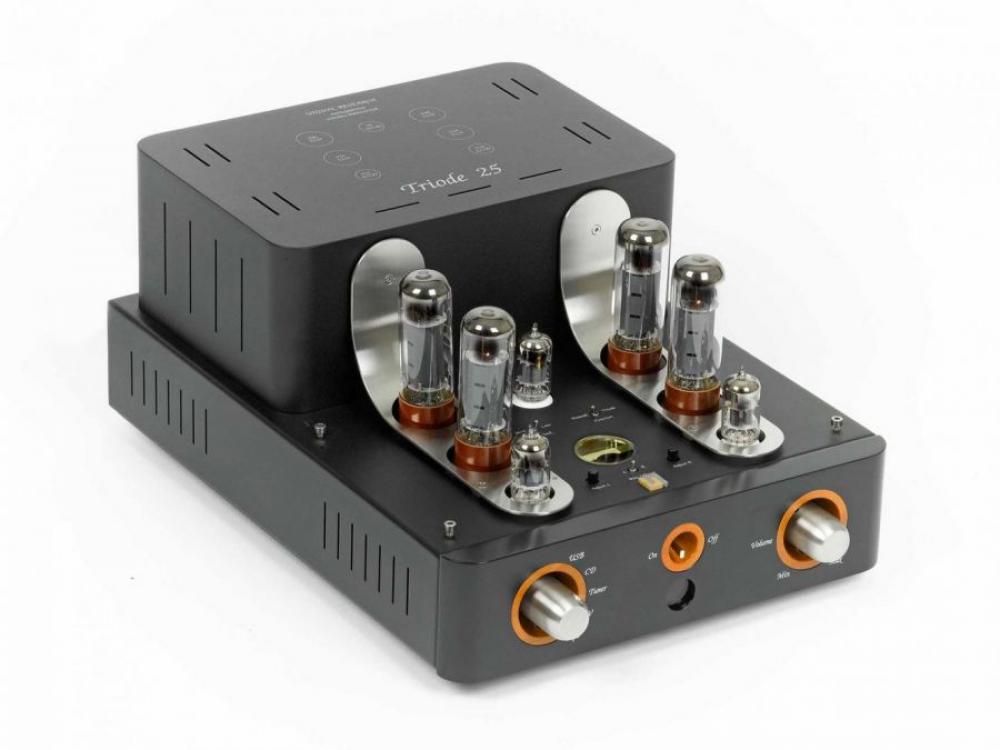 Unison Research Triode 25 integroitu putkivahvistin, musta Unison Research Triode 25 integroitu putkivahvistin, musta