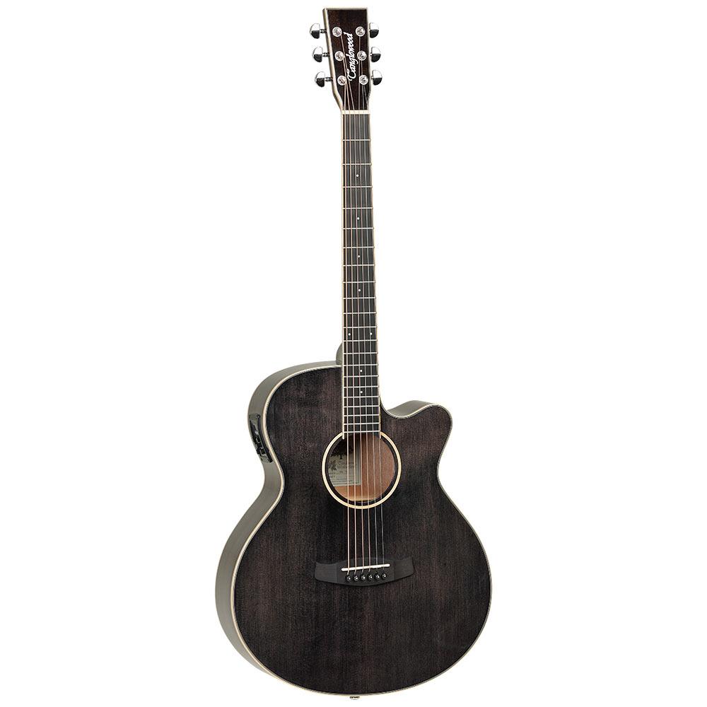 Tanglewood TW4 E Black Shadow elektroakustinen kitara Tanglewood TW4 E Black Shadow elektroakustinen kitara