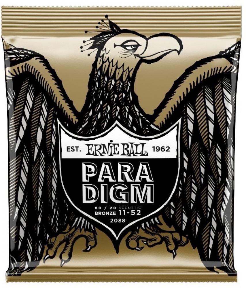 Ernie Ball 2088 Paradigm 80/20 Bronze Light 11-52 teräskielisen akustisen kitaran kielet Ernie Ball 2088 Paradigm 80/20 Bronze Light 11-52 teräskielisen akustisen kitaran kielet