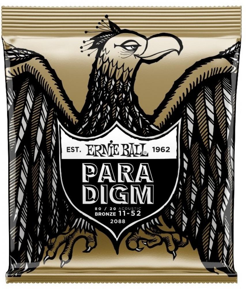 Ernie Ball 2088 Paradigm 80/20 Bronze Light 11-52 teräskielisen akustisen kitaran kielet