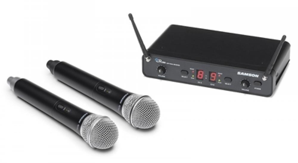Samson Consert 288 Dual Channel - langaton mikrofonijärjestelmä Samson Consert 288 Dual Channel - langaton mikrofonijärjestelmä
