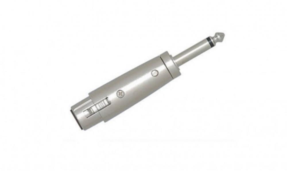 AMP D01 XLR naaras -1/4 monoplugi adapteri AMP D01 XLR naaras -1/4 monoplugi adapteri