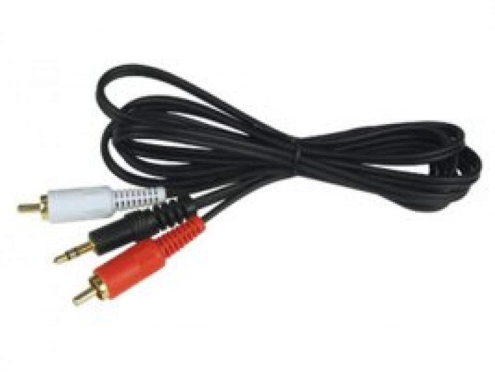 Caliber CLA150.2 miniplug - RCA johto, 1,5m Caliber CLA150.2 miniplug - RCA johto, 1,5m