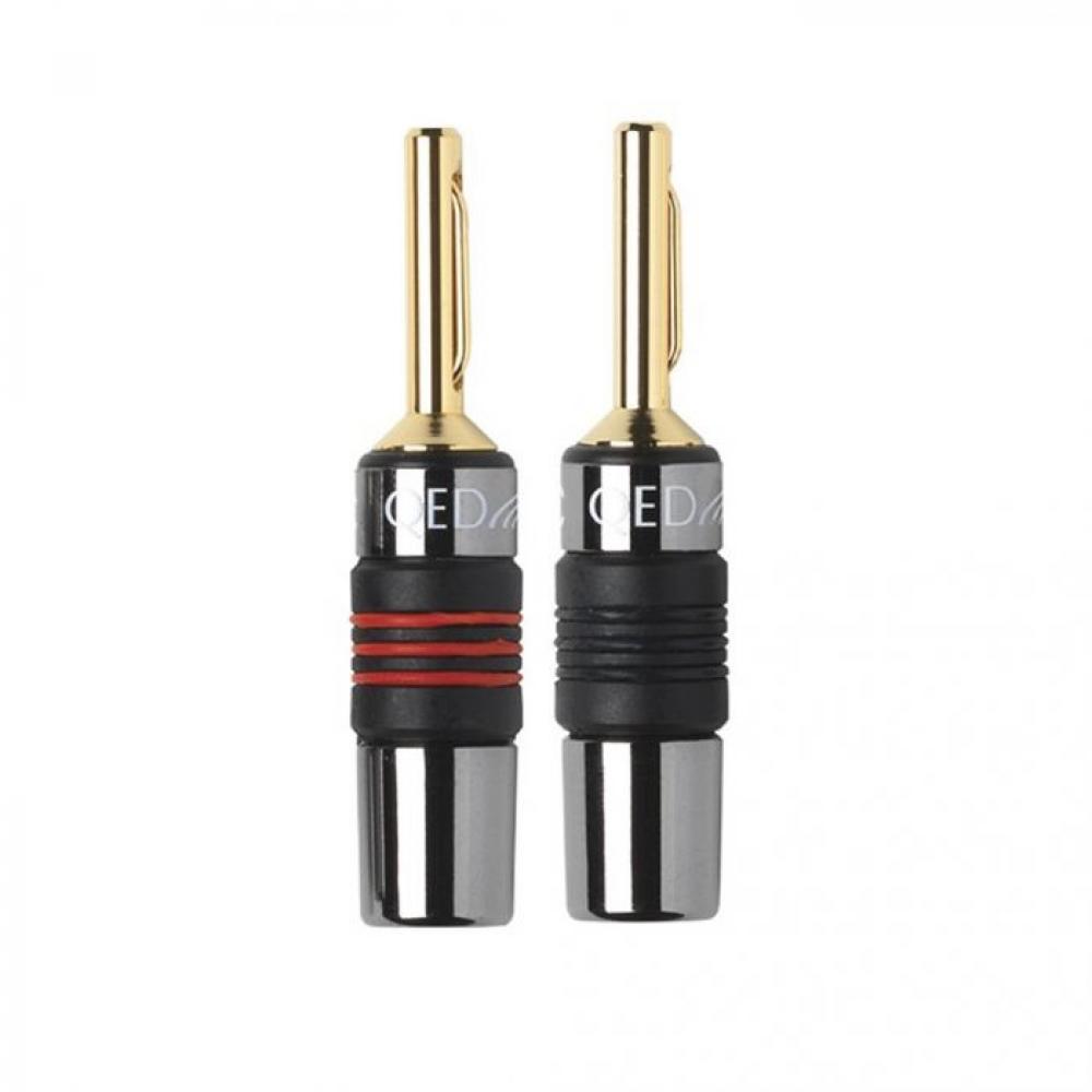 QED Airloc Metal 4mm Plug QED Airloc Metal 4mm Plug