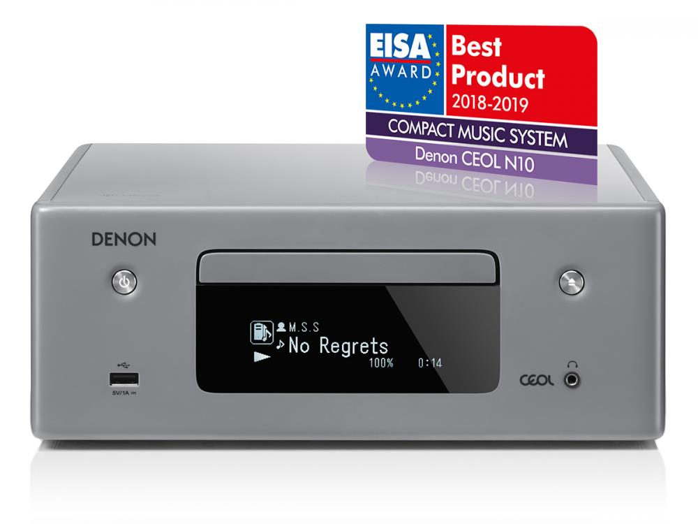 Denon CEOL RCD-N10 mikrosarja, harmaa Denon CEOL RCD-N10 mikrosarja, harmaa