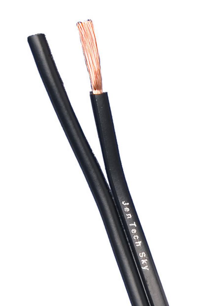 Jentech SKY 2x2.5mm2 musta kaiutinjohto, 1 metri Jentech SKY 2x2.5mm2 musta kaiutinjohto, 1 metri