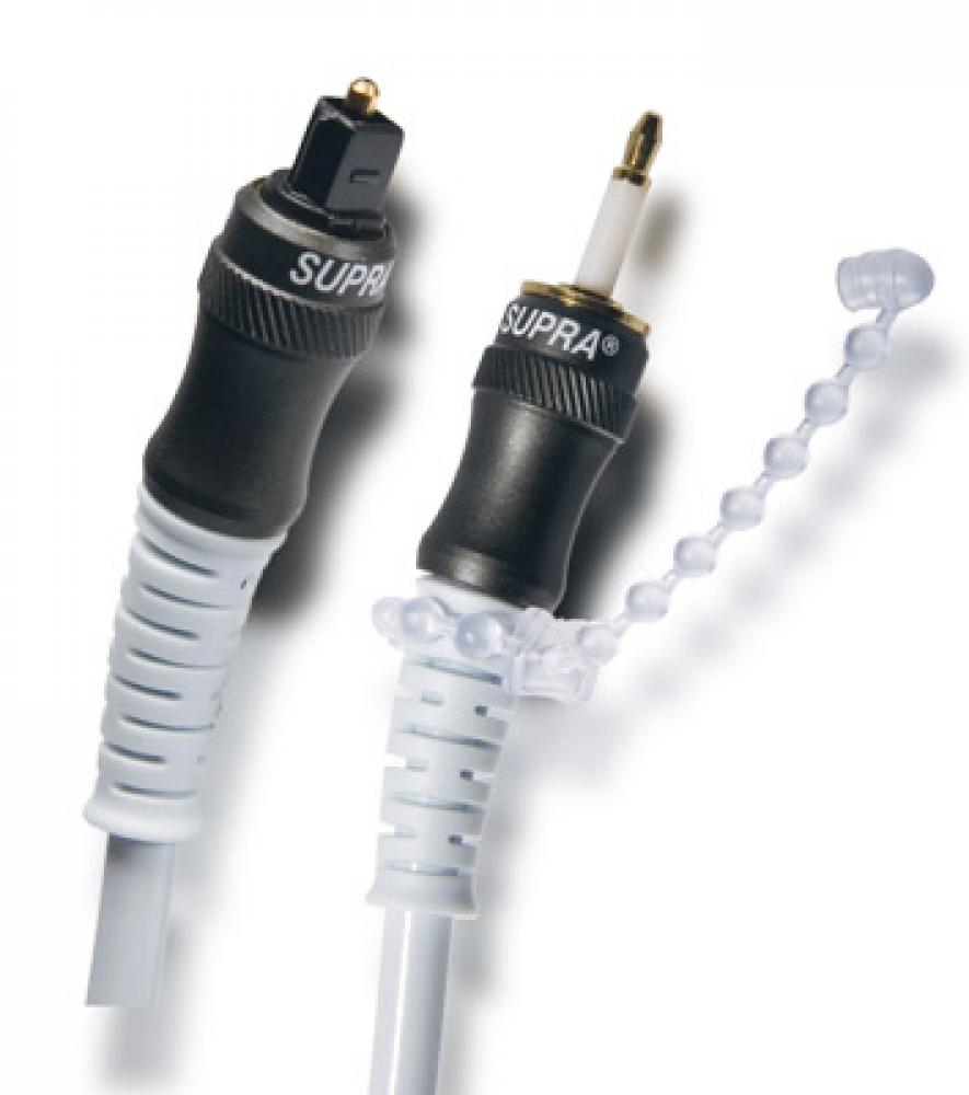Supra ZAC TOSLINK-miniplug optinen johto, 1m Supra ZAC TOSLINK-miniplug optinen johto, 1m