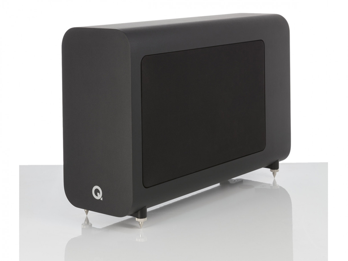 Q Acoustics Q3060S aktiivisubwoofer, matta musta Q Acoustics Q3060S aktiivisubwoofer, matta musta