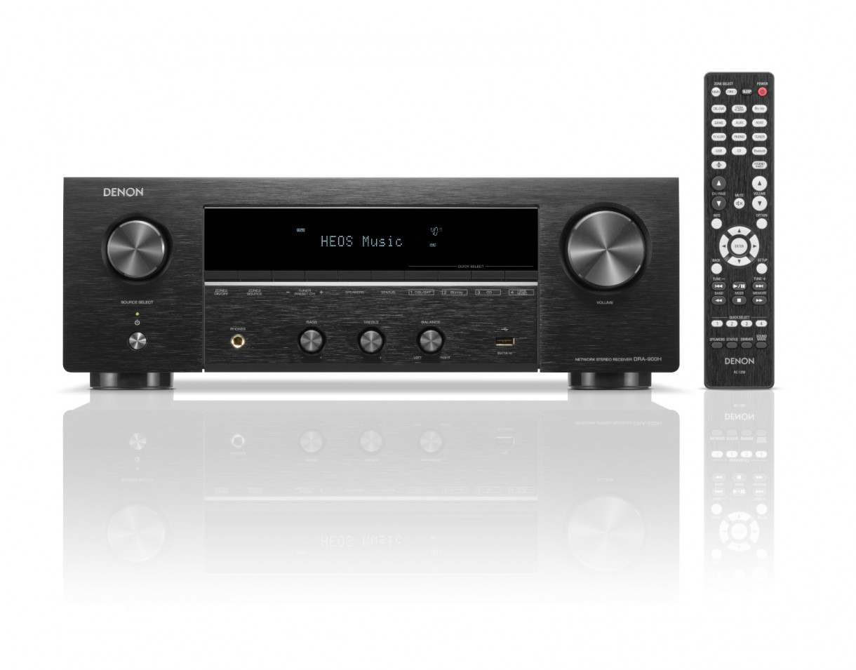 Demo Denon DRA-900H AV-stereoviritinvahvistin, musta