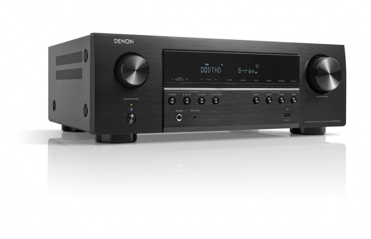 Demo Denon AVR-S670H 5.2 HEOS 8K AV-vahvistin