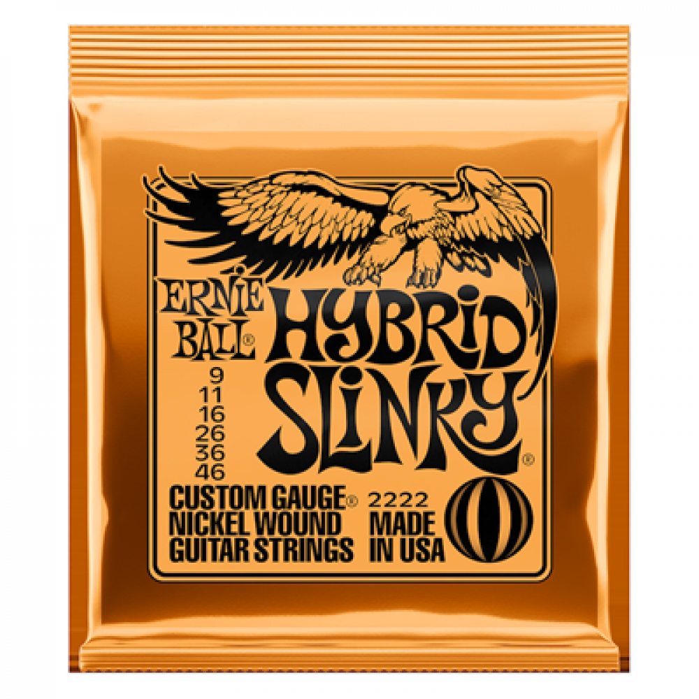 Ernie Ball EB-2222 Hybrid Slinky sähkökitaran kielisarja