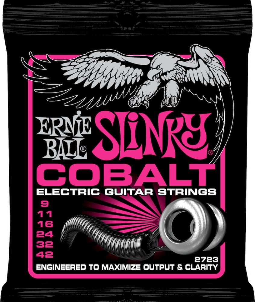 Ernie Ball EB-2723 Cobalt Super Slinky sähkökitaran kielisarja Ernie Ball EB-2723 Cobalt Super Slinky sähkökitaran kielisarja