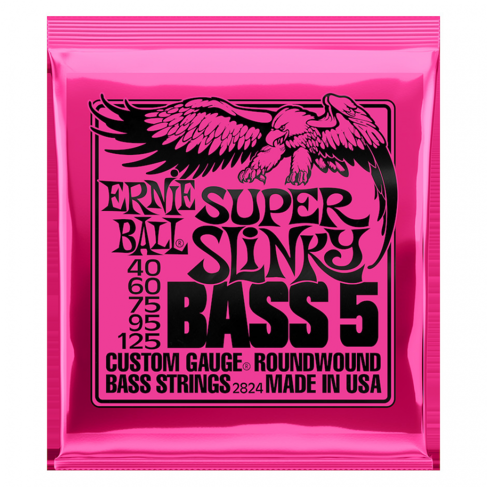 Ernie Ball EB-2824 5-string Super Slinky Bass basson kielisarja