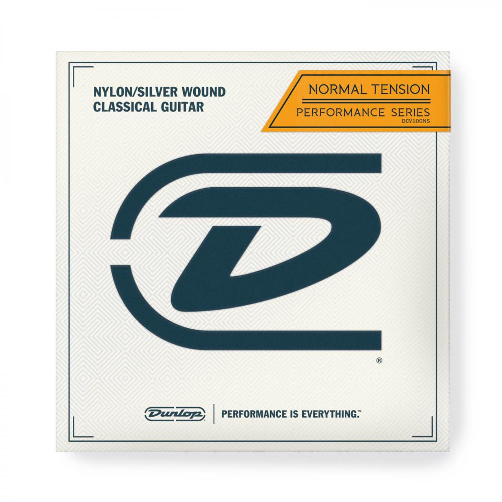 Dunlop nylonkitarankielet CRYSTAL SILVER BALL END Dunlop nylonkitarankielet CRYSTAL SILVER BALL END