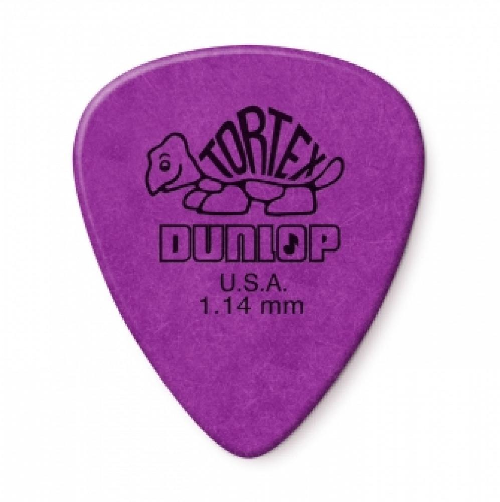 Dunlop TORTEX STANDARD 1.14mm plektra, 12kpl Dunlop TORTEX STANDARD 1.14mm plektra, 12kpl