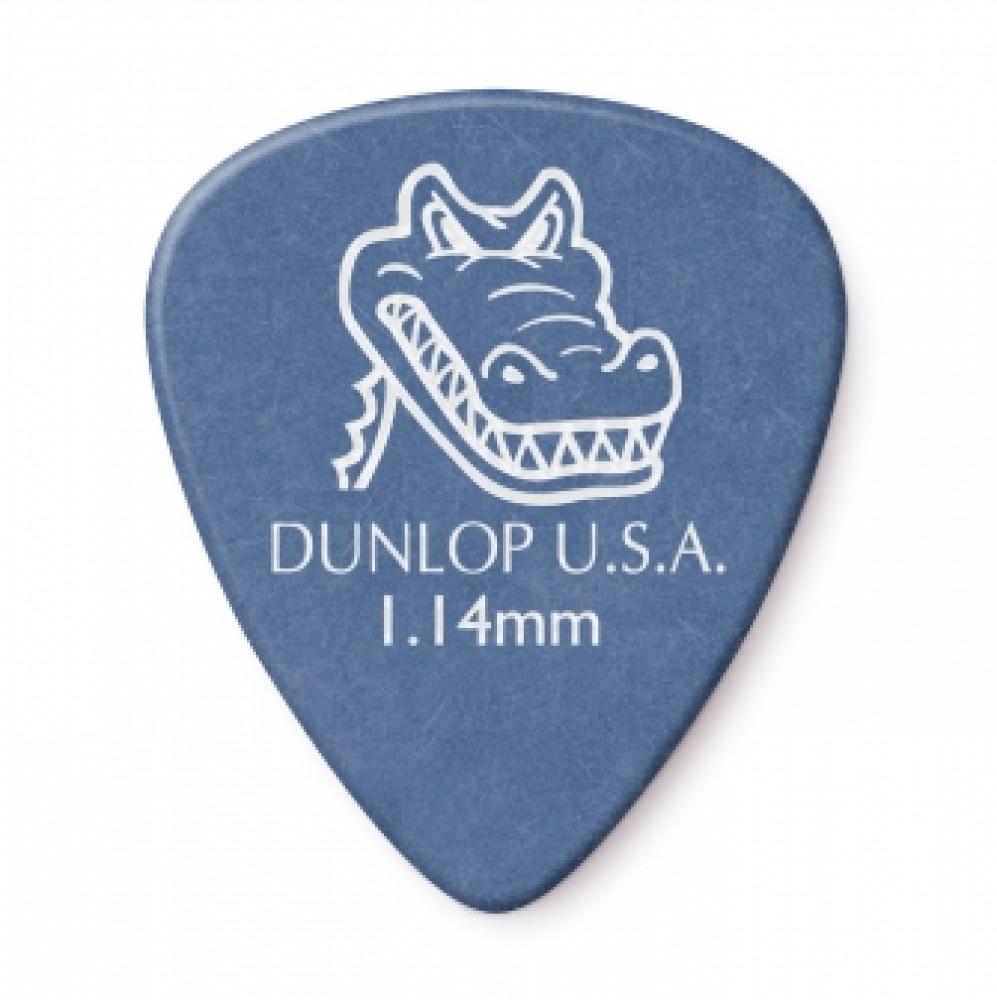 Dunlop Gator Grip 1,14 mm plektra, 12 kpl Dunlop Gator Grip 1,14 mm plektra, 12 kpl