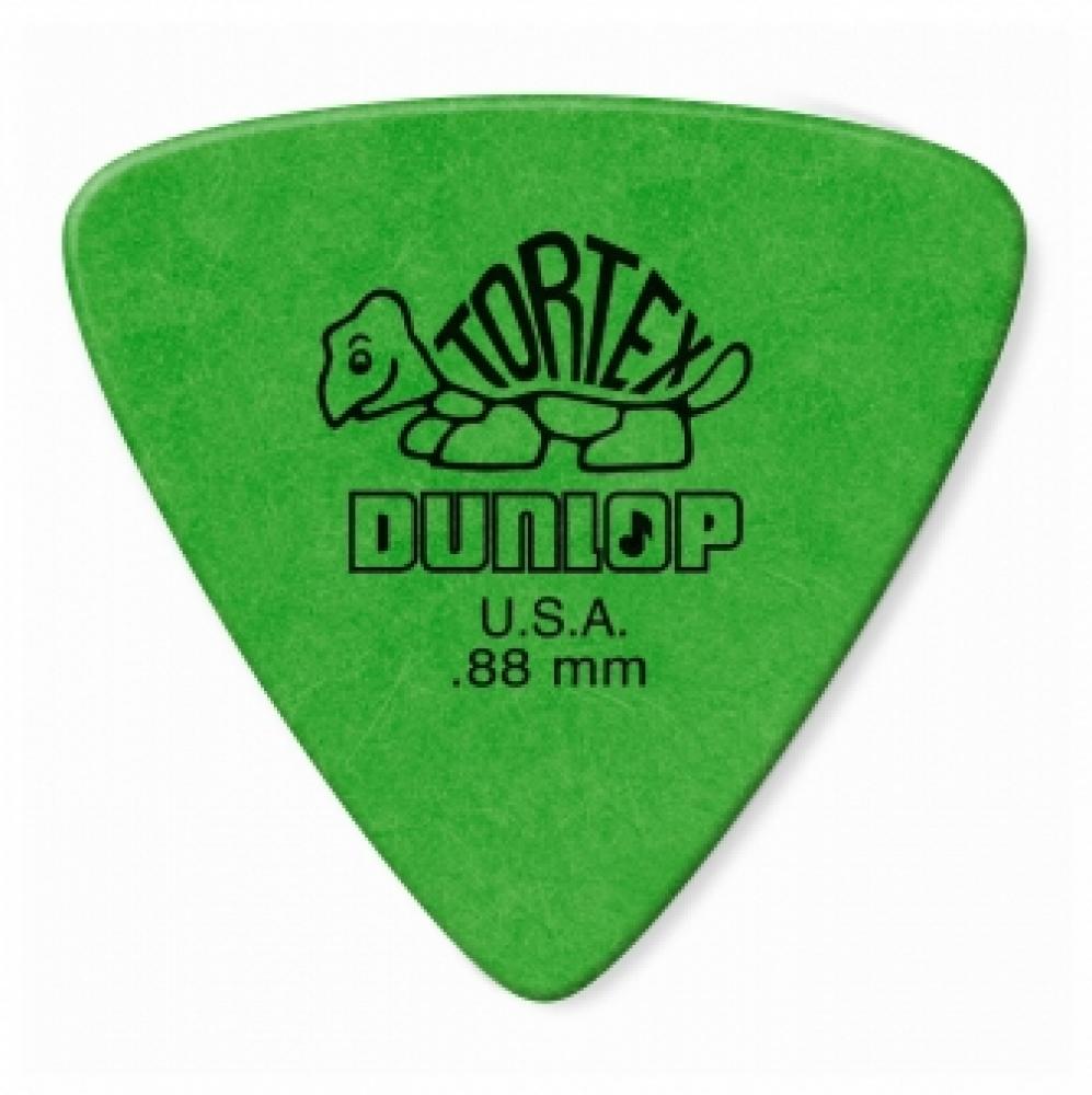 Dunlop TORTEX TRIANGLE 0.88mm plektra, 6kpl Dunlop TORTEX TRIANGLE 0.88mm plektra, 6kpl