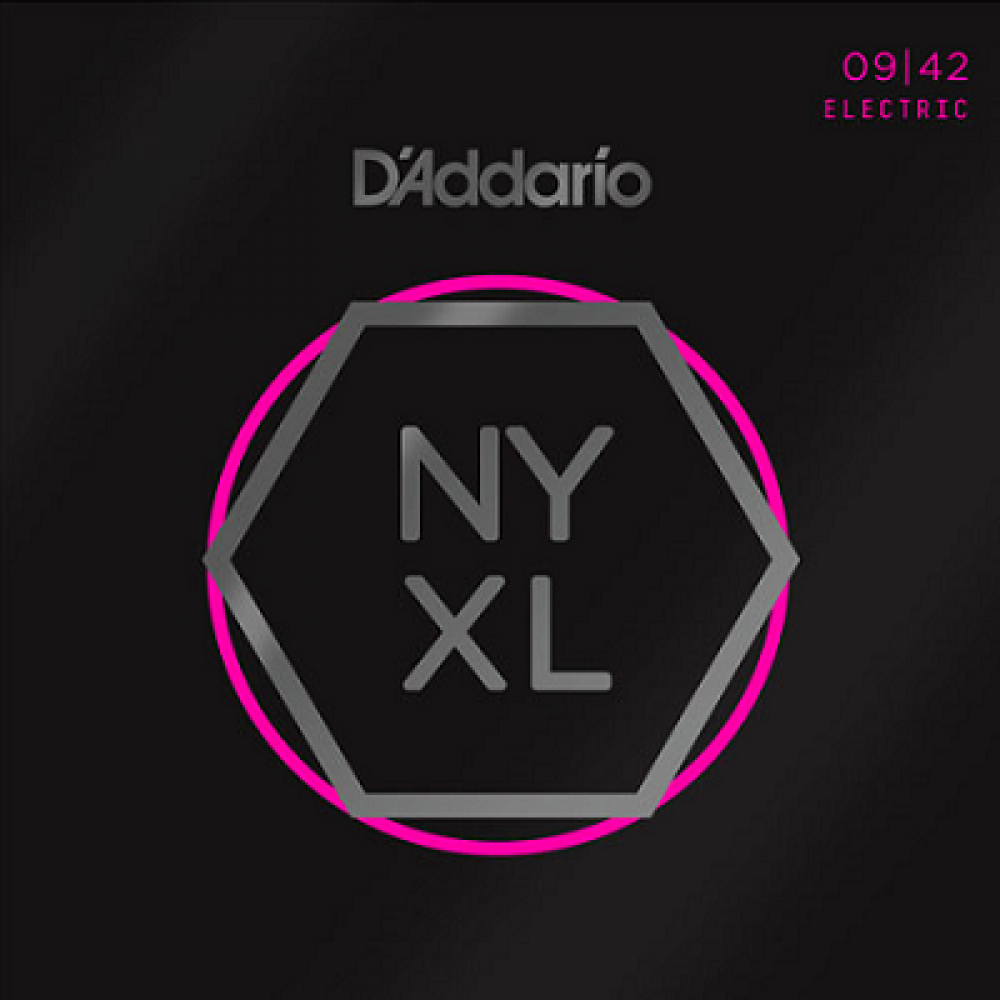 D'Addario NYXL0942 kielisetti 009-042 sähkökitaralle