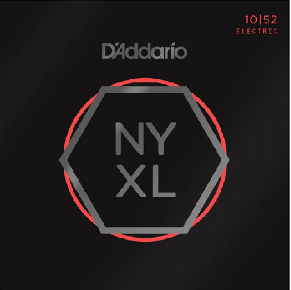D'Addario NYXL1052 kielisetti 010-052 sähkökitaralle