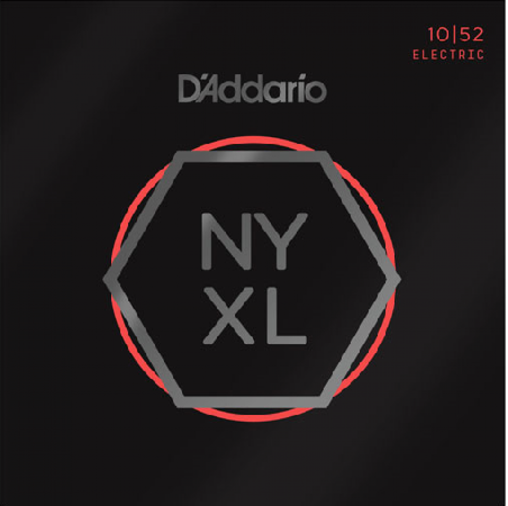 D'Addario NYXL1052 kielisetti 010-052 sähkökitaralle D'Addario NYXL1052 kielisetti 010-052 sähkökitaralle