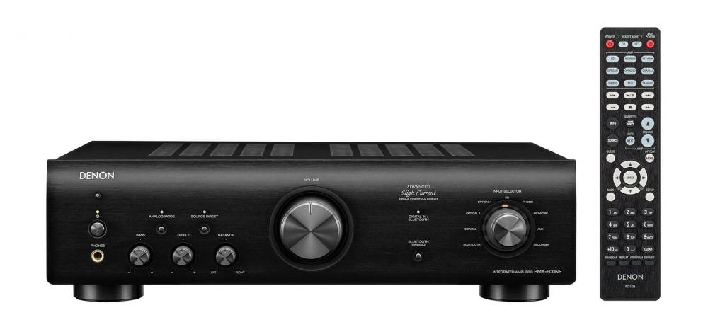 Denon PMA-600NE integoitu stereovahvistin, musta