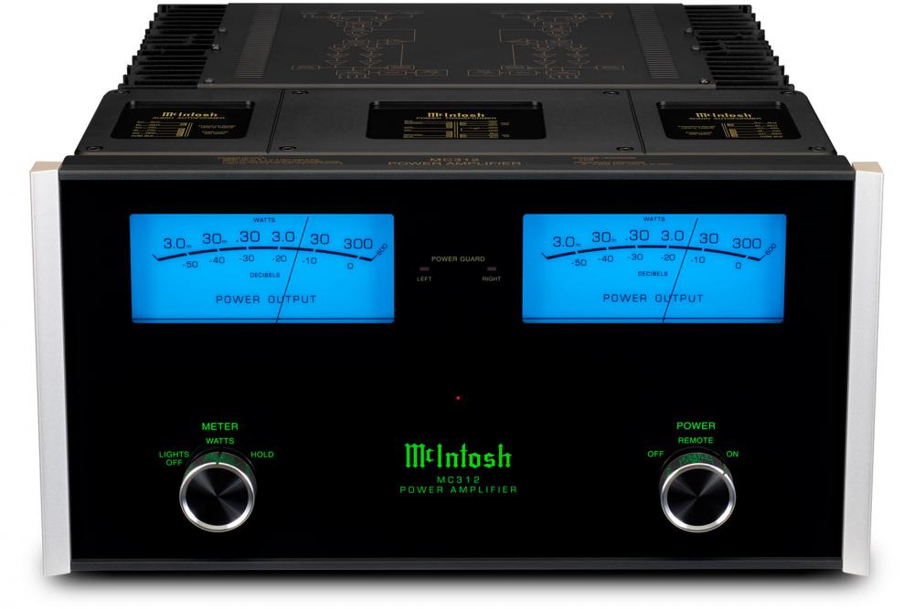 McIntosh MC312 päätevahvistin, 2x 300W McIntosh MC312 päätevahvistin, 2x 300W