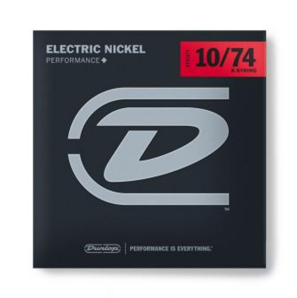 Dunlop Nickel wound kielet 10-74 8-kieliselle Dunlop Nickel wound kielet 10-74 8-kieliselle