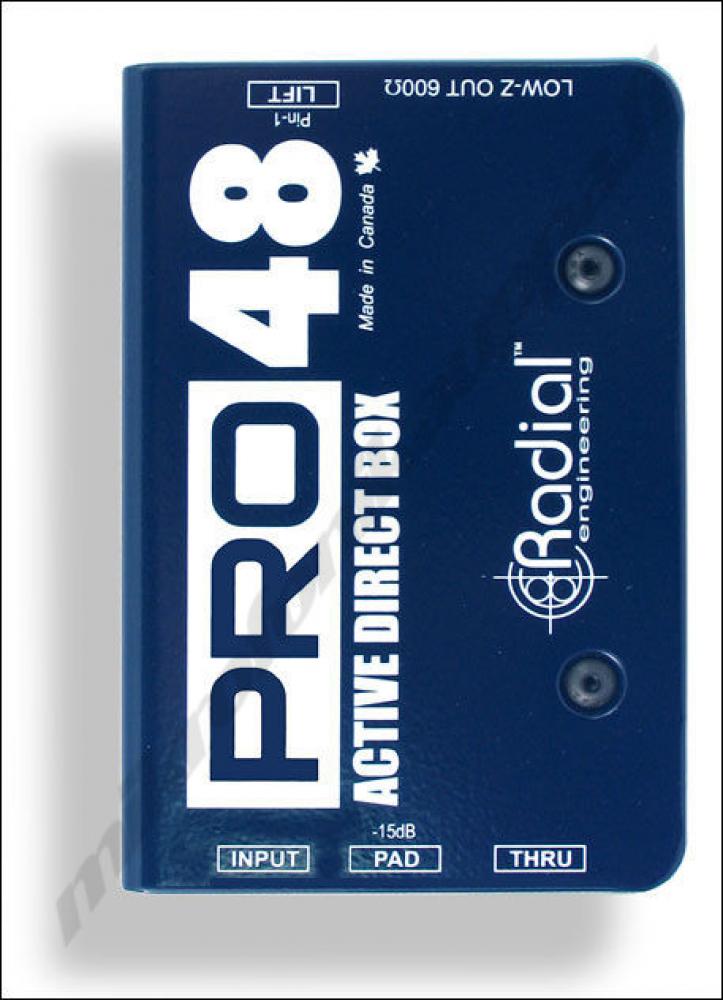 Radial Pro48 Aktiivi DI-Box Radial Pro48 Aktiivi DI-Box