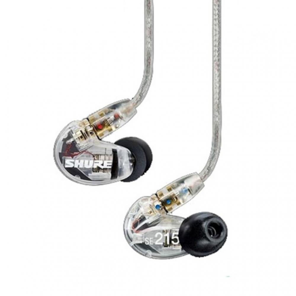 Shure SE215-CL nappikuulokkeet, kirkas Shure SE215-CL nappikuulokkeet, kirkas
