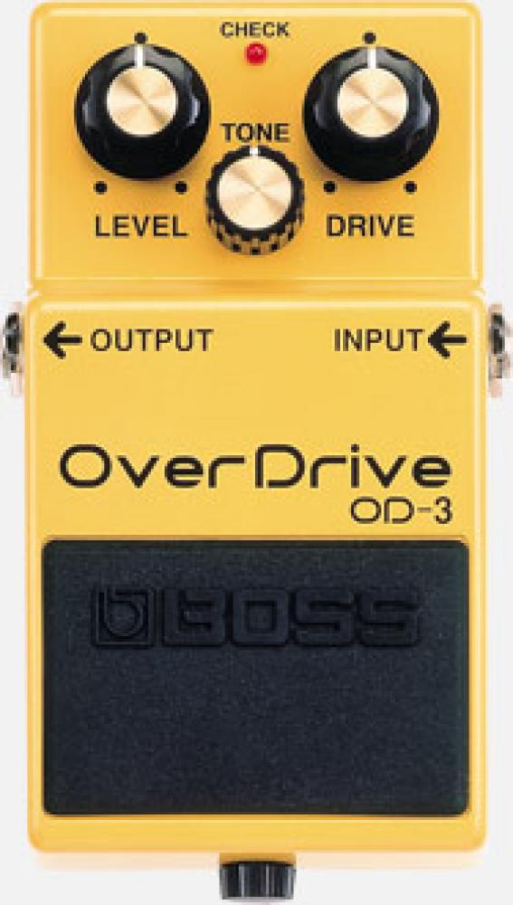 Boss OD-3 Overdrive pedaali Boss OD-3 Overdrive pedaali